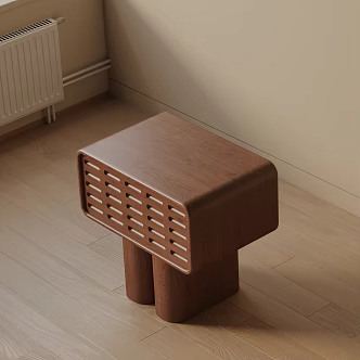 Modern Bedside Cabinet 3d model