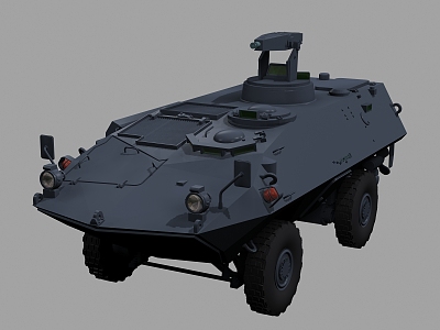 armored vehicle 3d model