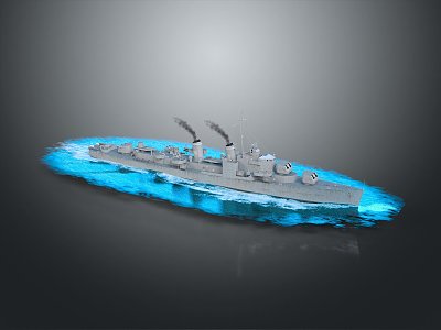 Modern Warship Ship Warship model