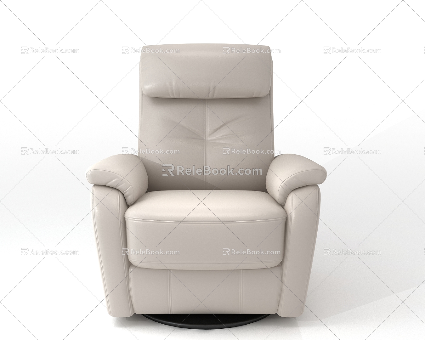 Single Casual Sofa 3d model