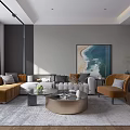 Modern Hotel Guest Room Interior With Wooden Walls Large Screen TV Green Plant And Sofa