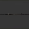 Tactical Sniper Rifle With Long Barrel Sniper Scope And Metal Construction