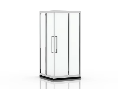 Modern shower room 3d model
