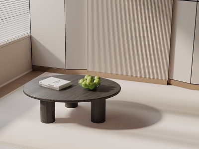 Modern coffee table model