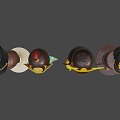 Hat and Helmet Pack 7 3d model