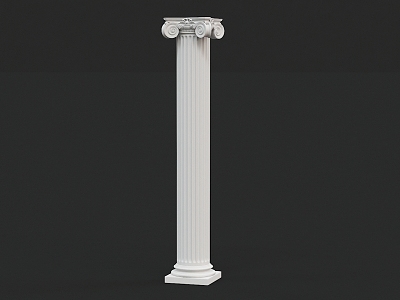 Jane Europe Roman Column Roman Column Stone Column 3d model