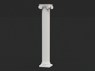 Jane Europe Roman Column Roman Column Stone Column 3d model