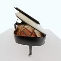 High Quality Kawai Black Grand Piano Musical Instrument And Art Supplies