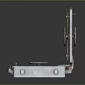 Metal Storage Equipment With Circular Lock And Steering Wheel Closure Open Closed Designs