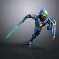 Sci-Fi Armor Alien Armor Sci-Fi Armor High-Tech Armor Futuristic Armor Alien Warrior Armor 3d model