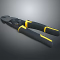 Professional Hardware Pliers With Black And Yellow Non Slip Grip Handles