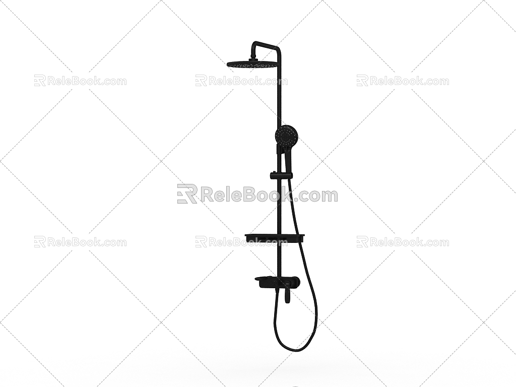 Shower head Large shower shower 3d model