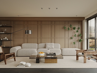 The Silent Living Room 3d model