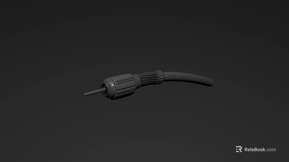 Handheld Electric Drill With Ergonomic Handle And Modern Design For Daily Use 3d model 