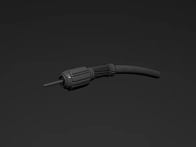Handheld Electric Drill With Ergonomic Handle And Modern Design For Daily Use 3d model