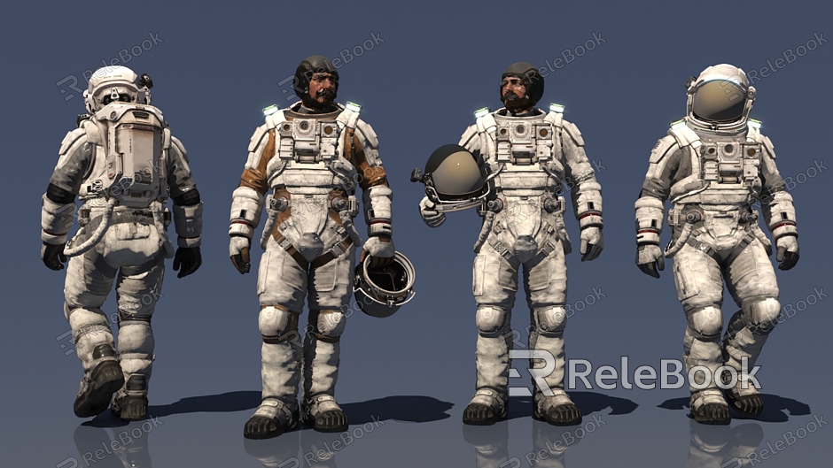 Male Space Aeus 3D Model model