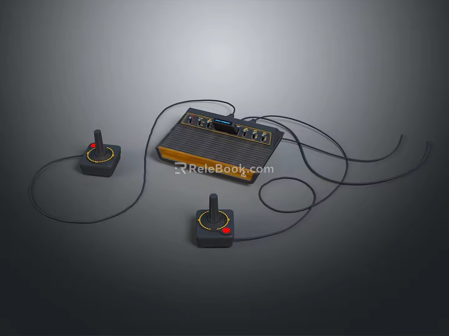 Game machine home game machine Nintendo game machine old game machine old game machine handle 3d model