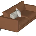 Double sofa 3d model