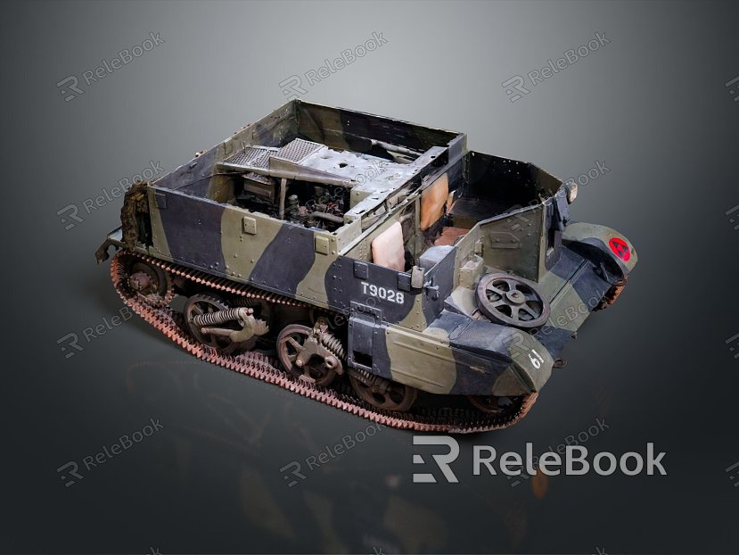 Modern Light Tank Light Armored Tank model