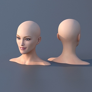 Woman Portrait 3d model