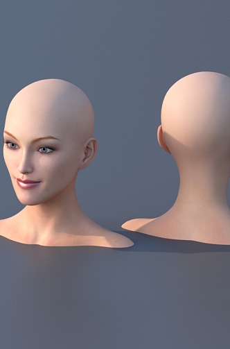 Woman Portrait 3d model