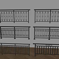 Metal Railings With Various Decorative Patterns And Modern Designs For Indoor Spaces