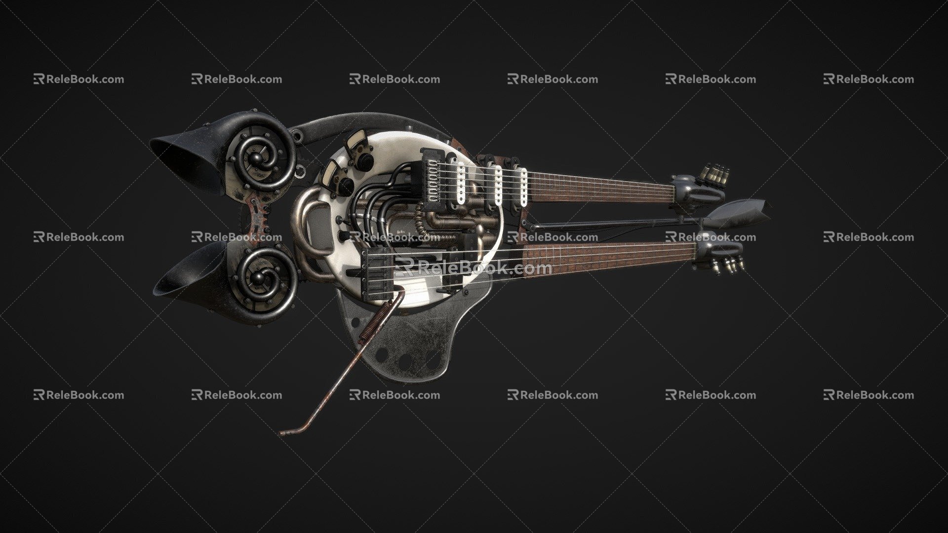 Weapon Warrior Guitar 3d model