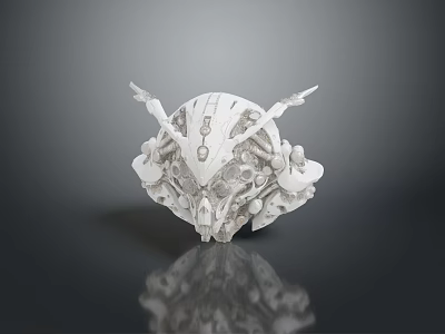 Sci-Fi Helmet Alien Helmet-Helmet High Tech Helmet Game Helmet 3d model