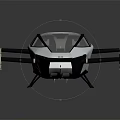 Modern drone aerial photography drone 3d model