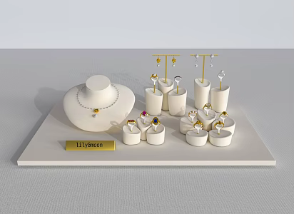 Modern Jewelry 3d model