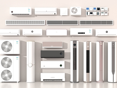 Air conditioning 3d model