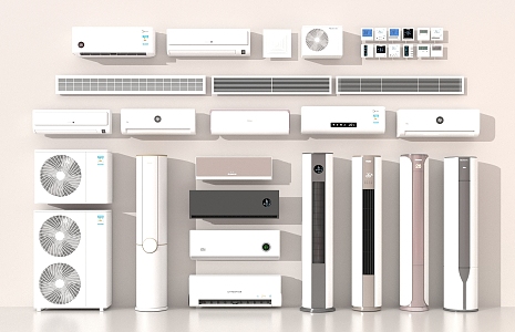 Air conditioning 3d model