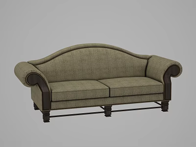 Jane's three-seat sofa 3d model Jane's three-seat sofa 3d model