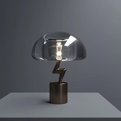 Modern Table Lamp Mushroom Table Lamp 3d model Modern Table Lamp Mushroom Table Lamp 3d model