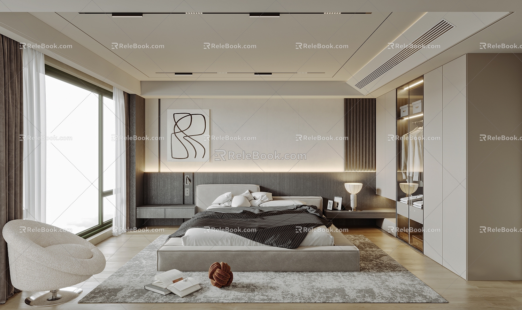 Modern Bedroom model