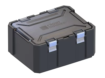 Front Runner Durable Black Hard Shell Storage Case With Secure Metal Latches 3d model