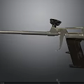 Professional Metal Spray Gun With Long Barrel Adjustable Knob And Ergonomic Handle