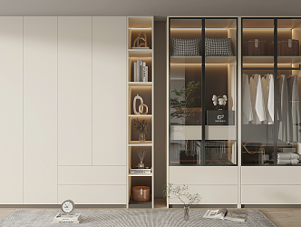 Modern wardrobe 3d model