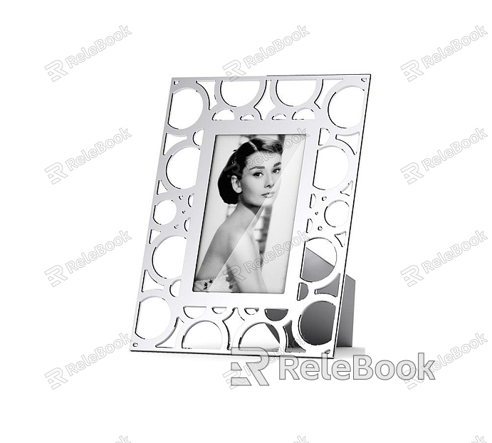 Photo Frame Album Audrey Hepburn Painting model