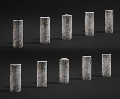 modern stone pier 3d model modern stone pier 3d model