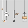 Modern Pendant Light Designs With Diverse Shapes Materials And Decorative Golden Accents