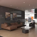 Car Dealership Showroom With Modern Design And Vehicle Displays