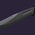 Dagger Tool Knife Field Dagger Sabre Military Dagger Pickle Knife Low Face Number Low Model Simple Model Game Sub-era Movie and TV Level Super Realism 3d model