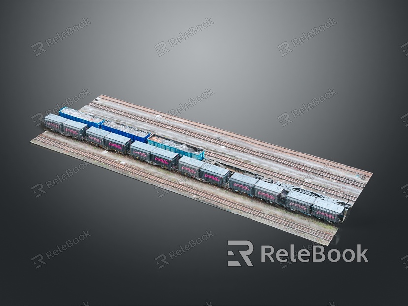 moving rail car subway car train car train car car train light rail subway high-speed rail model