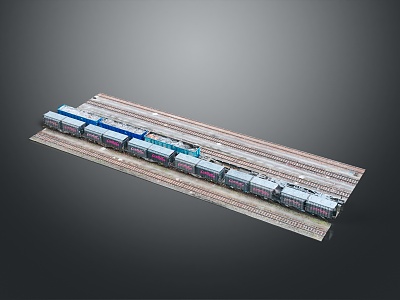 moving rail car subway car train car train car train light rail subway high-speed rail model