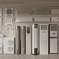Air conditioning Central air conditioning Air conditioning External unit 3d model