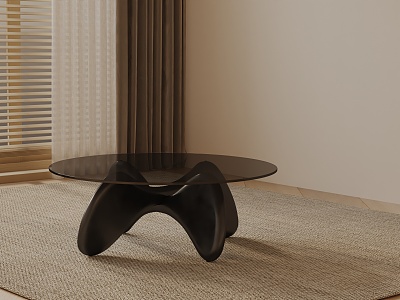 Modern coffee table model