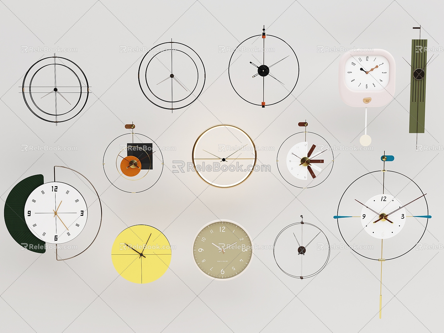 Wall clock model