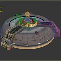 Sci-fi Items Sci-fi Components High-tech Components Sci-fi Equipment Sci-fi Scene Sci-fi Environment Game Scene 3d model