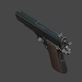 Weapon class pistol 3d model